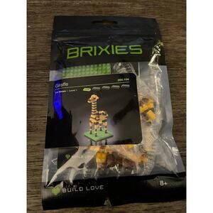 Brixies Giraffe 111 piece bldg pieces- NIB